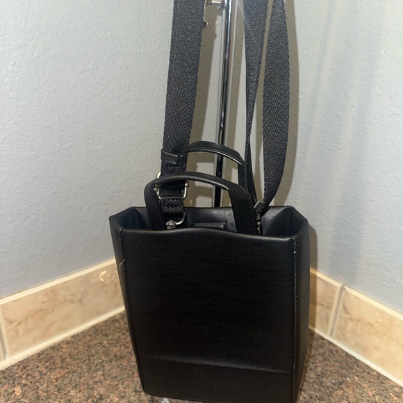 Zara Other - Zara Black Vertical Messenger Crossbody